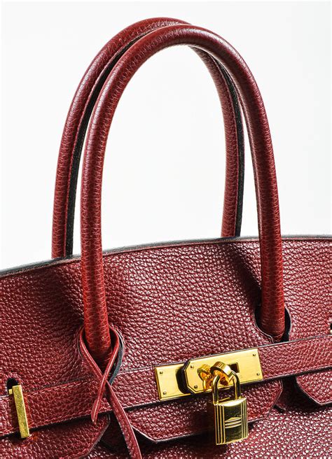 hermes birkin dark red|hermes colors worth money.